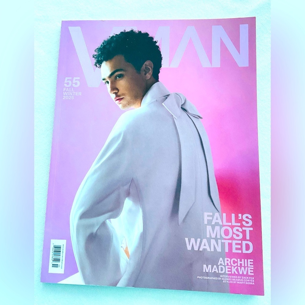 Archie Madekwe  Vman Magazine  FallWinter 2025 New 55